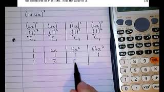 Binomial Expansion Exam Style Question [upl. by Waylon]