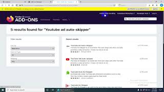 How to Add Extension in Waterfox Browser How To Add YouTube Ad Auto Skipper amp YouTube Non Stop [upl. by Virg]