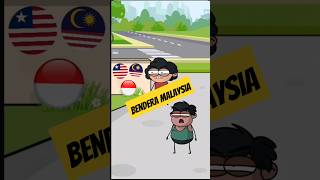 Ucup Menemkukan Bendera Malaysia short cartoon [upl. by Ydarb]