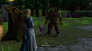 Warcraft 3 Lord of the Clans Reforged HD Thrall meets Taretha [upl. by Lleihsad]