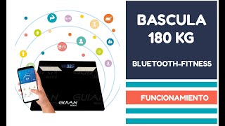 Bascula bluetooth Enlace  Vinculacion con app Leaone [upl. by Nedrud]