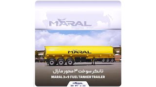 ‏Maral Trailer 3x9 Fuel tanker [upl. by Ayhtin]