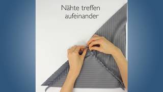 Quick Tip LIVING – Streifenkissen Geometric Stripes [upl. by Albrecht]