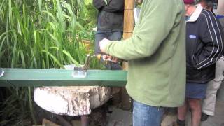 Permaculture  How to Fit a Downpipe to Your Gutter [upl. by Eppie]