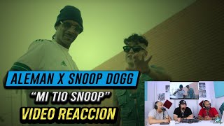 ALEMÁN FT SNOOP DOGG  MI TIO SNOOP Video oficial Reacción [upl. by Euqirdor]