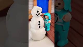 Willst du einen Schneemann bauen⛄️ shorts frozen playmobil [upl. by Spence]