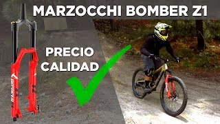 Probamos la Marzocchi Bomber Z1 El regreso de una leyenda [upl. by Einaffyt]