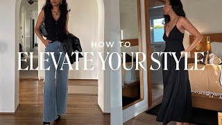 HOW TO MAKE YOUR OUTFITS BETTER  elevate your daily style ✨ [upl. by Hiller]