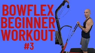 Beginner Bowflex Workout 3  20 min 7 exercises [upl. by Nabatse]