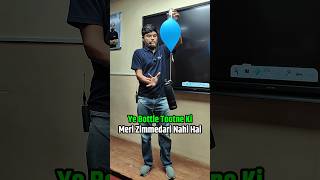 Balloon BEATS Newton 😱 with a Twist  Concept of Pressure science experiment physics funny [upl. by So648]