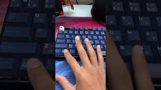 Modded Redragon K552 Kumara Sound Test [upl. by Ahcorb181]