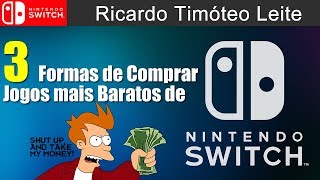 3 Formas de Comprar Jogos mais Baratos de Nintendo Switch no Exterior [upl. by Netsirk703]