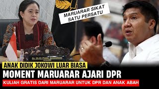 Menteri Paling Hebat Dan Berani Maruarar Goncang Gedung DPR RI [upl. by Valerian]