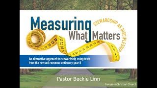 Measuring What Matters Disciples of ChristCompass Christian Church [upl. by Anaynek]