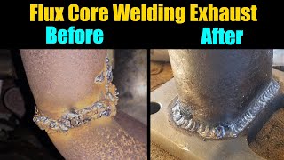 How To Weld Thin Metal Using Flux Core Gasless Welder  Flux Core Welding Tips And Tricks [upl. by Asirac]