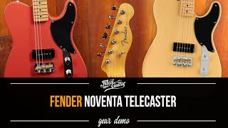 A single pickup MONSTER The Fender Noventa Telecaster [upl. by Corabella487]