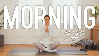 The BEST way to start your day  10Minute Morning Yoga [upl. by Ramahs]