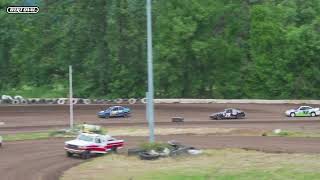 6 1 24 Cottage Grove Speedway IMCA Sport Compacts Trophy dash [upl. by Nathalie602]