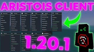 ARISTOIS CLIENT 1201  HOW TO INSTALL  MINECRAFT JAVA [upl. by Kerr]