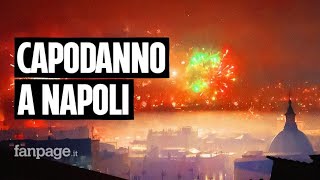 Capodanno a Napoli lo spettacolo dei fuochi dartificio [upl. by Ettenuj305]