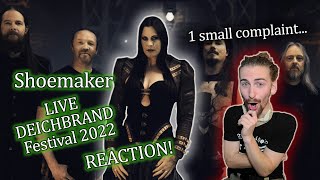 Nightwish  Shoemaker  LIVE DEICHBRAND Festival 2022  REACTION [upl. by Frasco]