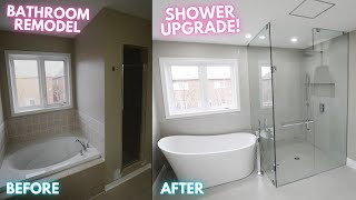 MASSIVE Ensuite Bathroom Renovation [upl. by Eulalia365]