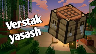 Verstak yasash  Minecraft õzbek tilida playshoxa minecraft minecraftõzbektilida [upl. by Munn140]