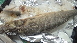 Branzino o Spigola al sale Chef Barbato [upl. by Llenrac]