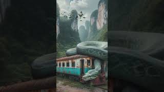 Ai Nature Exploration lokomotif discovery Amazing Anaconda trendingshorts annaconda [upl. by Notrub]