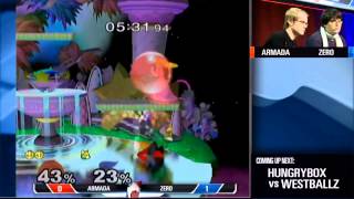 MLG Anaheim 2014  Armada Peach v Zero Fox  Super Smash Bros Melee [upl. by Gnahk]