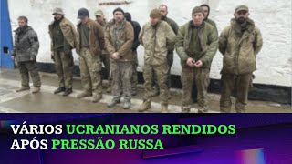 Exército russo aumenta pressão e mais ucranianos se rendem no front [upl. by Lyrahs]