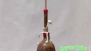 Steve Spanglers Geyser Tube for the Mentos Reaction [upl. by Anerrol]