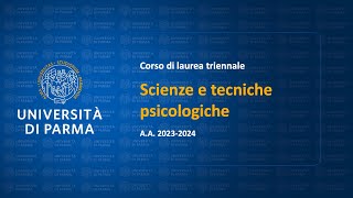 Scienze e tecniche psicologiche AA 202324 [upl. by Suh]