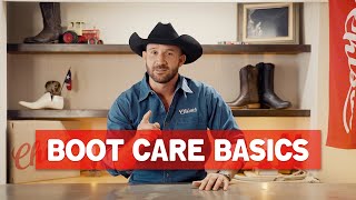 Cowboy Boot Care Basics [upl. by Dichy]