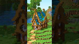 Small bluestone cottage Minecraft build [upl. by Ahsatal]