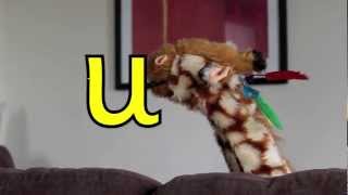 Geraldine the Giraffe learns u sound [upl. by Ynned]