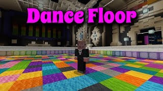 Minecraft  Dance Floor  Game Map [upl. by Hufnagel]