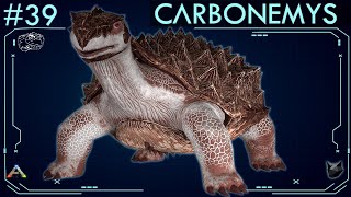 TODO SOBRE EL CARBONEMYS 39  ARK Survival Evolved  Dossiers La Isla [upl. by Leanor613]