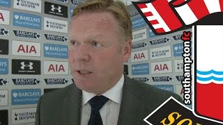 Koeman Southampton on track for Europe after win at Tottenham [upl. by Enoed170]