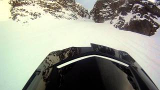 Grazy hill climb crash with go pro cam [upl. by Aicad]