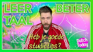 HOW TO STUDY DUTCH  HOE STUDEER JE NEDERLANDS  Studietips NT2 [upl. by Ydnahs185]