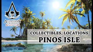 Assassins Creed IV Black Flag  Pinos Isle Collectibles Locations [upl. by Clorinda]