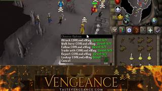 OSRS Oldschool Runescape Vengeance Zerker Pure Multi PKing Video [upl. by Nosaj530]