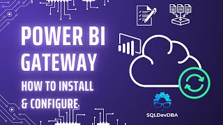 How to install configure and deploy a Power BI Data Gateway for automated Power BI Refreshes [upl. by Attenov]