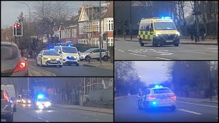 South London Chaos Loads Of Emergency Vehicles Responding In Lewisham [upl. by Neillij]