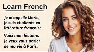 French Stories for Beginners  Level Up A 👉 B  French Listening Skills [upl. by Iknarf]