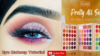 Eye Makeup Tutorial  Ucanbe pretty all set  shahela shimu [upl. by Anayit]