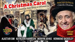 A Christmas Carol 1951 Scrooge — Fantasy Drama  Alastair Sim Kathleen Harrison Mervyn Johns [upl. by Aicirtel]