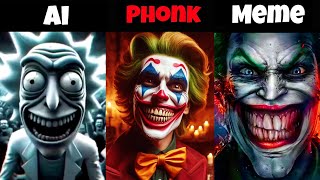 Why so serious ORIGINAL vs AI vs MEME PHONK  Jonkler [upl. by Artenek421]