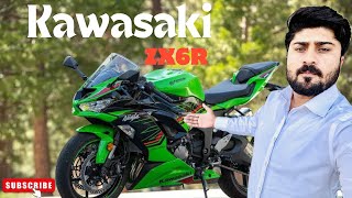 Kawasaki zx6r  Agr Details Review Dekhna Ha to Comment Main Batain [upl. by German]